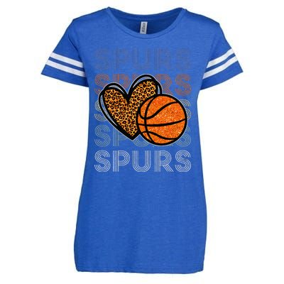 Spurs Proud Name Personalized Enza Ladies Jersey Football T-Shirt