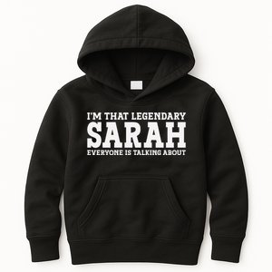 Sarah Personal Name Women Girl Funny Sarah Kids Hoodie