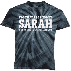 Sarah Personal Name Women Girl Funny Sarah Kids Tie-Dye T-Shirt