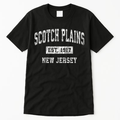 Scotch Plains New Jersey Nj Vintage Sports Tall T-Shirt