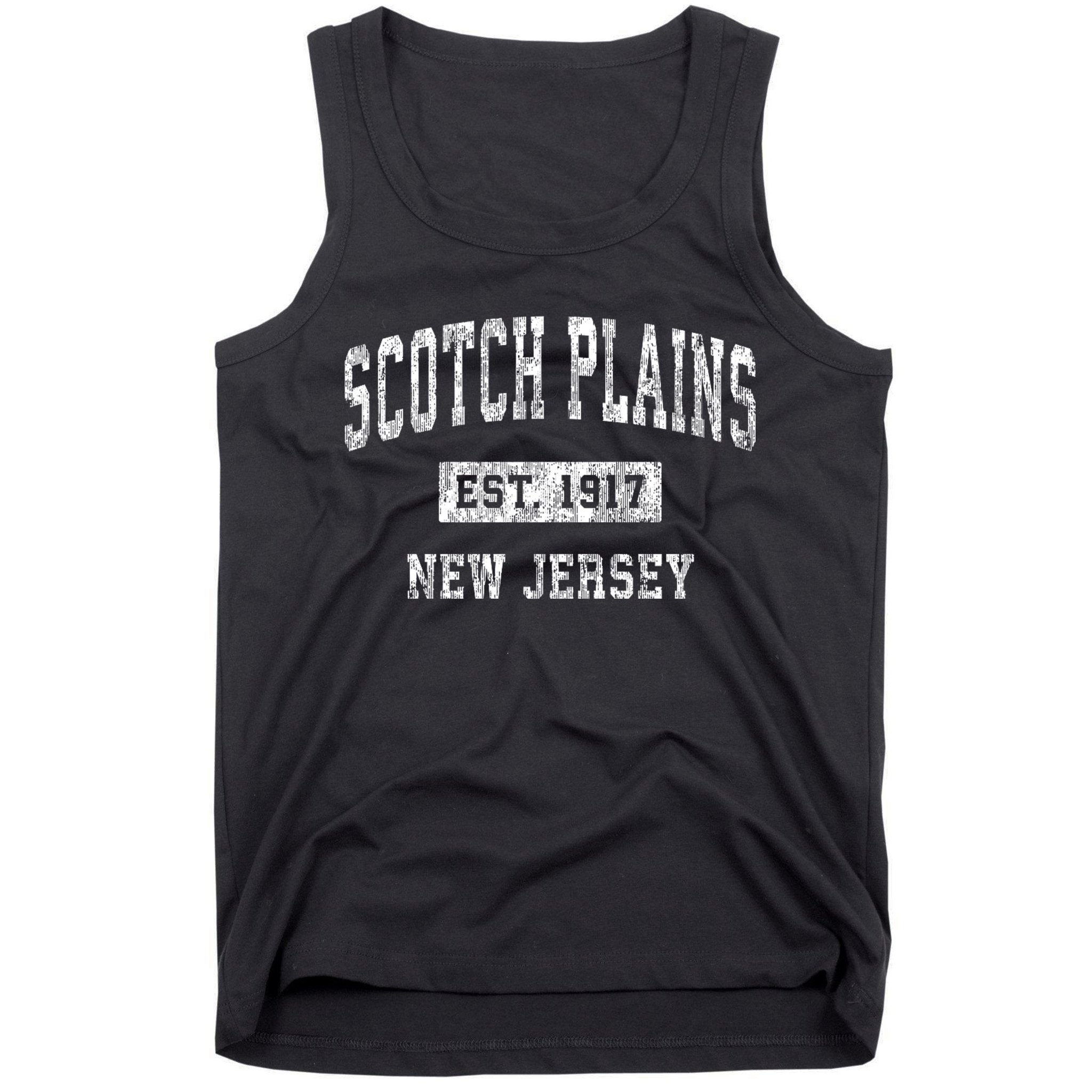 Scotch Plains New Jersey Nj Vintage Sports Tank Top