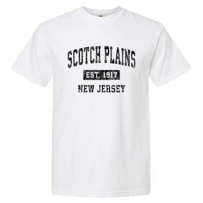 Scotch Plains New Jersey Nj Vintage Sports Garment-Dyed Heavyweight T-Shirt