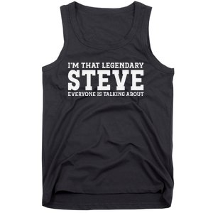 Steve Personal Name First Name Funny Steve Tank Top