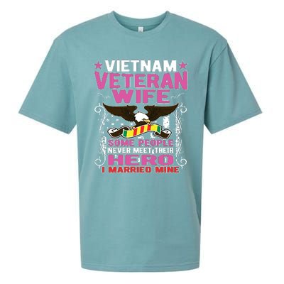 Some People Never Meet Their Hero Vietnam Veteran Wife Sueded Cloud Jersey T-Shirt