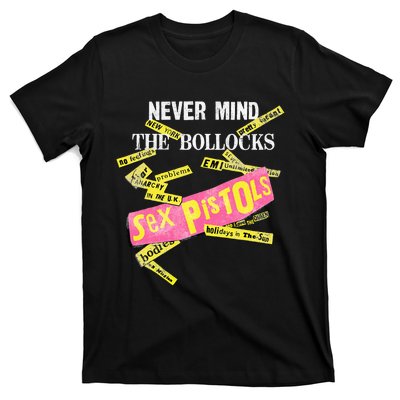 Sex Pistols Never Mind The Bollocks Tabs T-Shirt