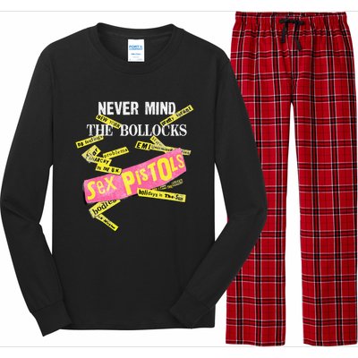 Sex Pistols Never Mind The Bollocks Tabs Long Sleeve Pajama Set