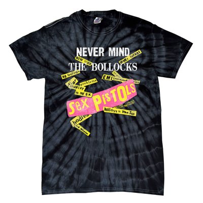 Sex Pistols Never Mind The Bollocks Tabs Tie-Dye T-Shirt