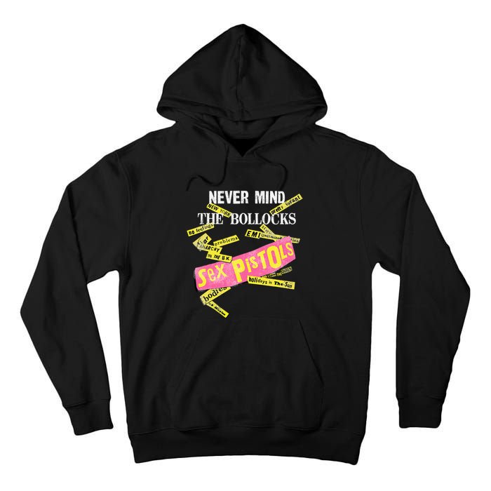 Sex Pistols Never Mind The Bollocks Tabs Tall Hoodie