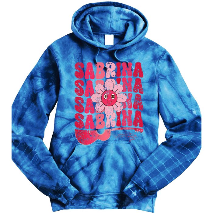 Sabrina Personalized Name I Love Sabrina Tie Dye Hoodie