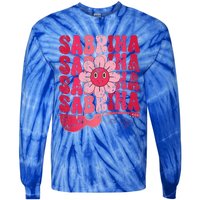 Sabrina Personalized Name I Love Sabrina Tie-Dye Long Sleeve Shirt