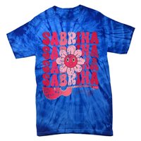 Sabrina Personalized Name I Love Sabrina Tie-Dye T-Shirt