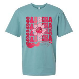 Sabrina Personalized Name I Love Sabrina Sueded Cloud Jersey T-Shirt