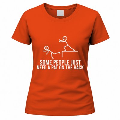 Some People Need A Pat On The Back Women's T-Shirt