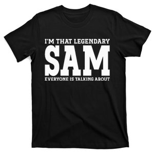 Sam Personal Name Funny Sam T-Shirt