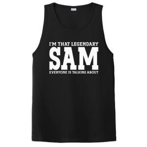 Sam Personal Name Funny Sam PosiCharge Competitor Tank