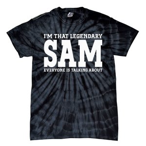 Sam Personal Name Funny Sam Tie-Dye T-Shirt