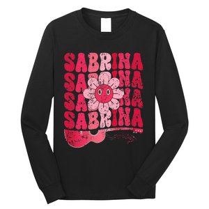 Sabrina Personalized Name I Love Sabrina Long Sleeve Shirt