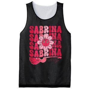 Sabrina Personalized Name I Love Sabrina Mesh Reversible Basketball Jersey Tank