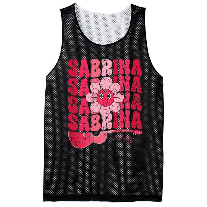 Sabrina Personalized Name I Love Sabrina Mesh Reversible Basketball Jersey Tank