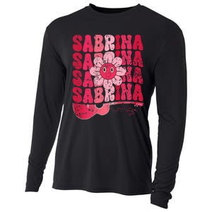 Sabrina Personalized Name I Love Sabrina Cooling Performance Long Sleeve Crew