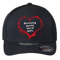 Surviving Purely Out Of Spite Flexfit Unipanel Trucker Cap