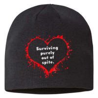 Surviving Purely Out Of Spite Sustainable Beanie