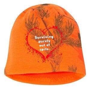 Surviving Purely Out Of Spite Kati - Camo Knit Beanie