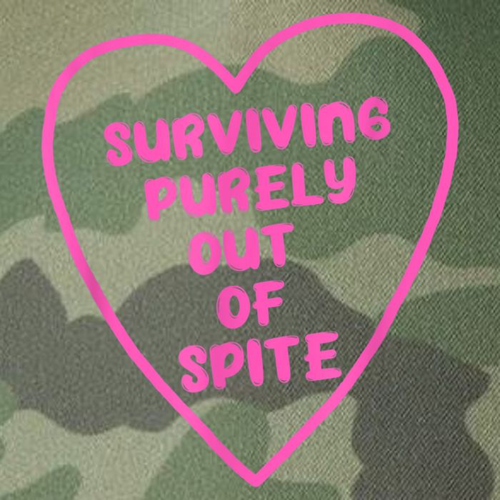 Surviving Purely Out Of Spite Apparel Legacy Tie Dye Trucker Hat