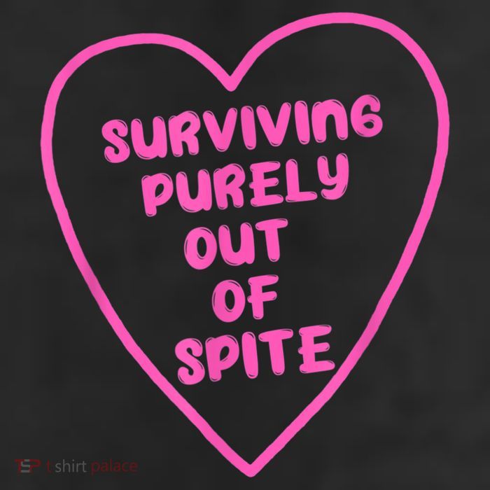 Surviving Purely Out Of Spite Apparel 25L Jumbo Tote
