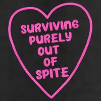 Surviving Purely Out Of Spite Apparel Golf Towel