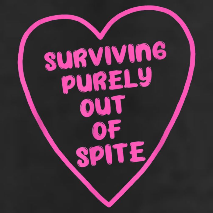 Surviving Purely Out Of Spite Apparel Golf Towel