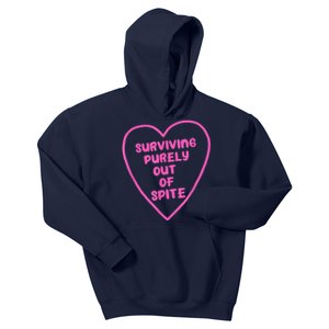 Surviving Purely Out Of Spite Apparel Kids Hoodie