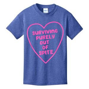 Surviving Purely Out Of Spite Apparel Kids T-Shirt