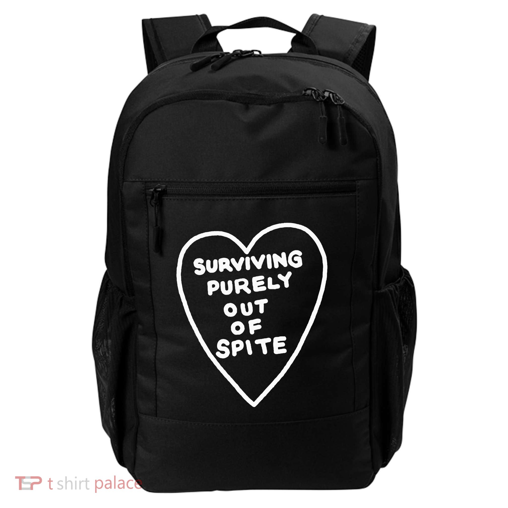 Surviving Purely Out Of Spite For Life Daily Commute Backpack