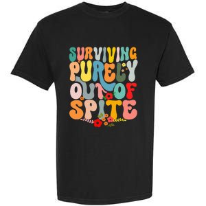 Surviving Purely Out Of Spite Garment-Dyed Heavyweight T-Shirt