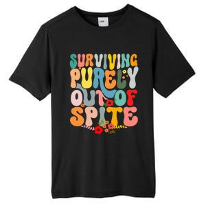 Surviving Purely Out Of Spite Tall Fusion ChromaSoft Performance T-Shirt