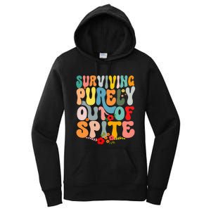 Surviving Purely Out Of Spite Women's Pullover Hoodie