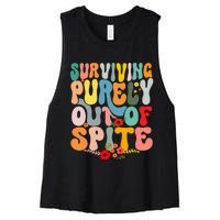 Surviving Purely Out Of Spite Women's Racerback Cropped Tank