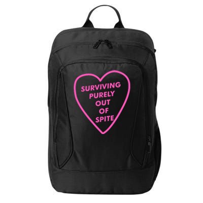 Surviving Purely Out Of Spite Apparel City Backpack