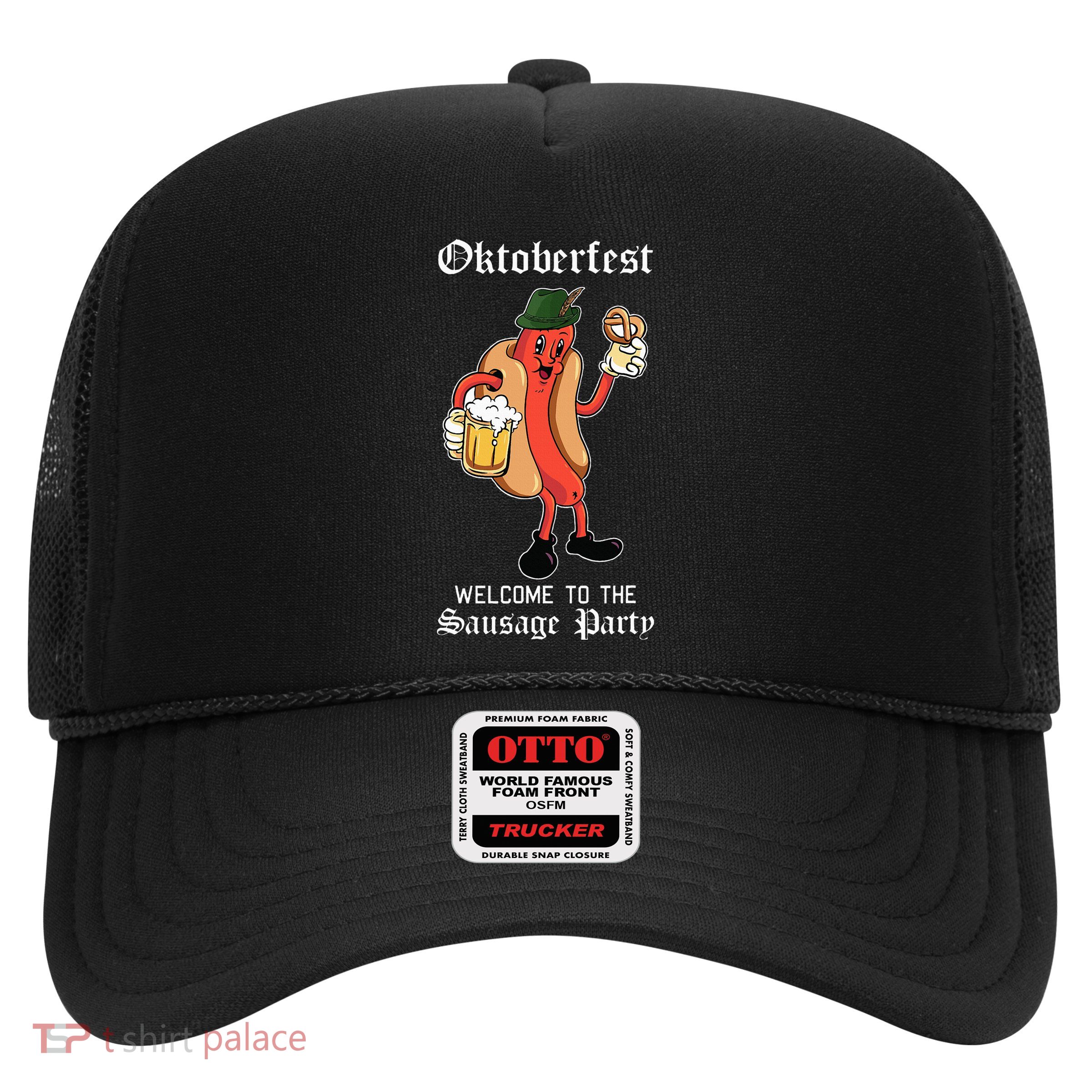 Sausage Party Oktoberfest Funny Bratwurst German Festival Trucker Hat