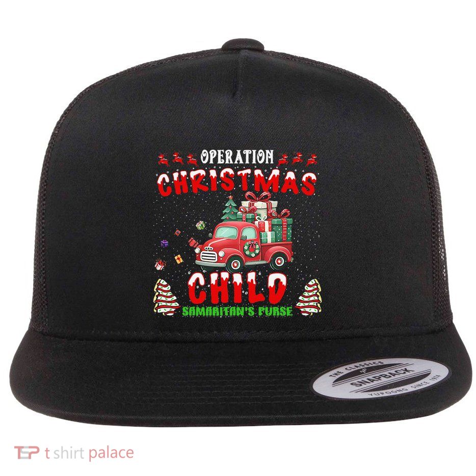 SamaritanS Purse Operation Christmas Car Child Funny Xmas Flat Bill Trucker Hat