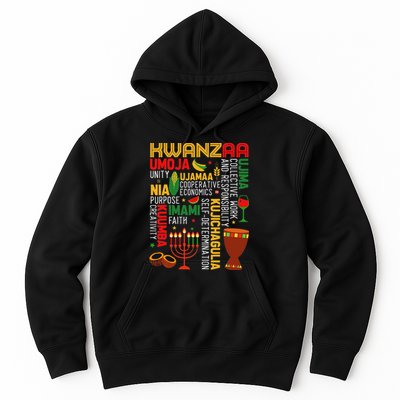 Seven Principles Of Kwanzaa Proud African American Holiday Hoodie
