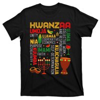 Seven Principles Of Kwanzaa Proud African American Holiday T-Shirt