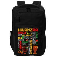 Seven Principles Of Kwanzaa Proud African American Holiday Impact Tech Backpack