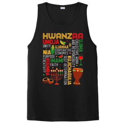 Seven Principles Of Kwanzaa Proud African American Holiday PosiCharge Competitor Tank