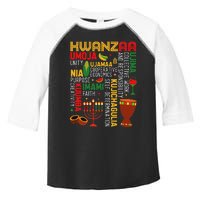 Seven Principles Of Kwanzaa Proud African American Holiday Toddler Fine Jersey T-Shirt