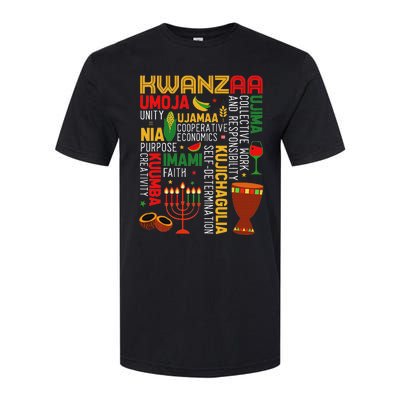 Seven Principles Of Kwanzaa Proud African American Holiday Softstyle CVC T-Shirt