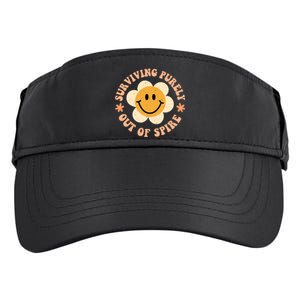 Surviving Purely Out Of Spite A Humorous Funny Joke Adult Drive Performance Visor