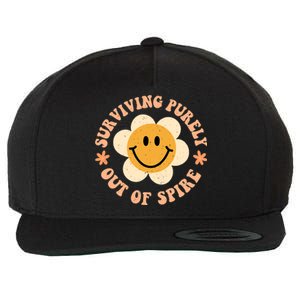 Surviving Purely Out Of Spite A Humorous Funny Joke Wool Snapback Cap