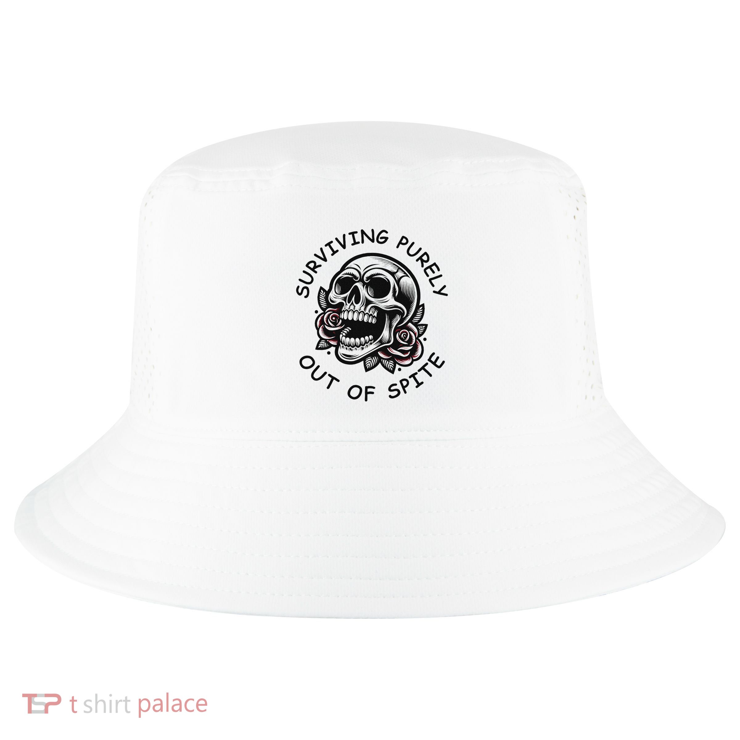 Surviving Purely Out Of Spite Cool Comfort Performance Bucket Hat